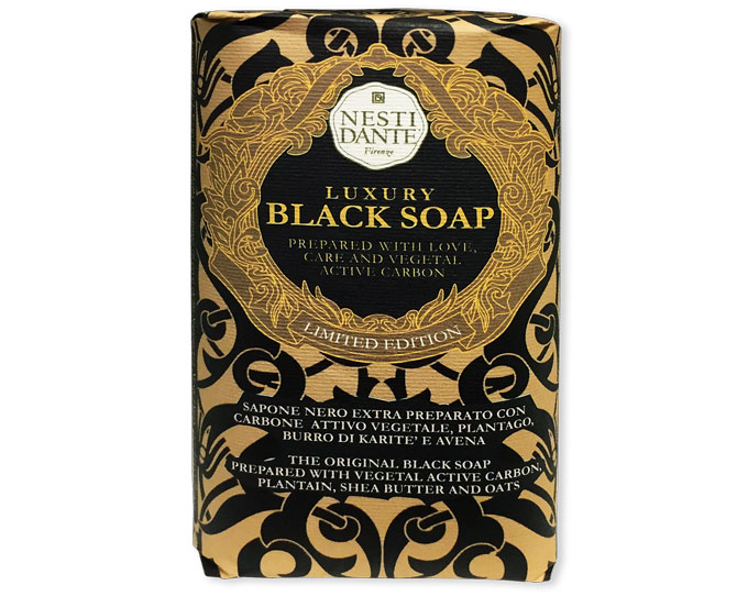 Luxury Black Soap Sapone Nero